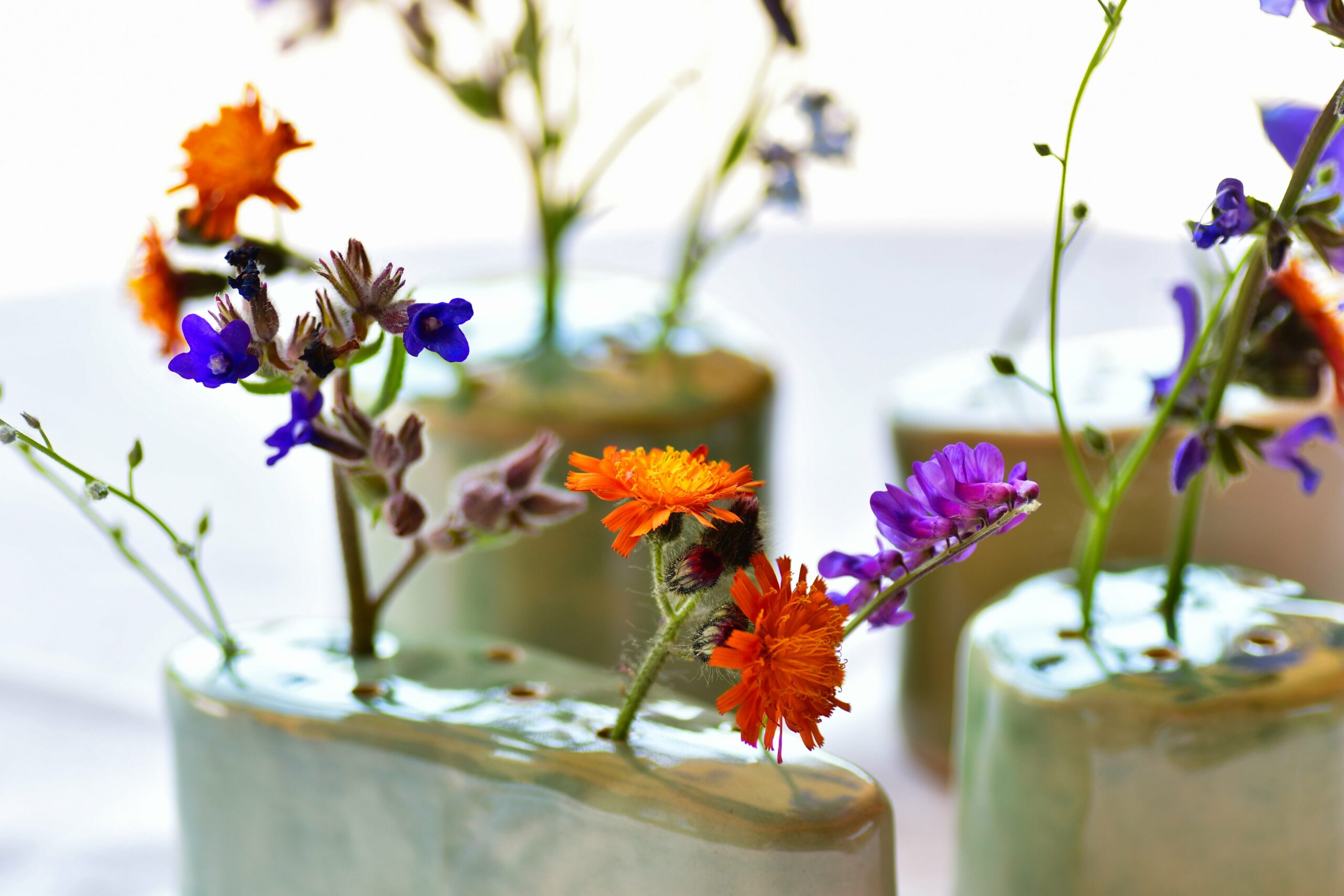 Flurinetta, kleine Vase in Keramik